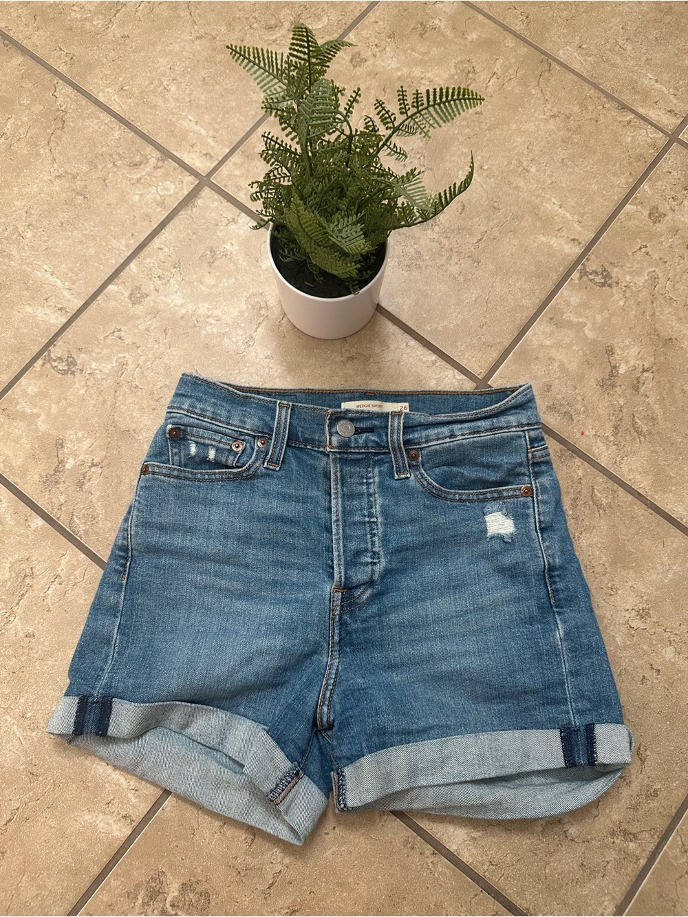 LEVIS WEDGIE SHORTS